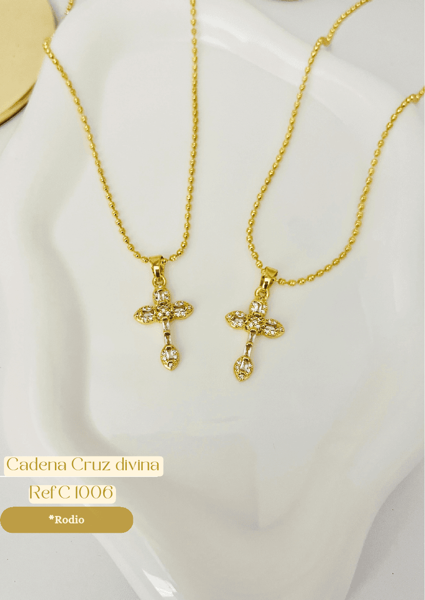 Cadena Cruz divina