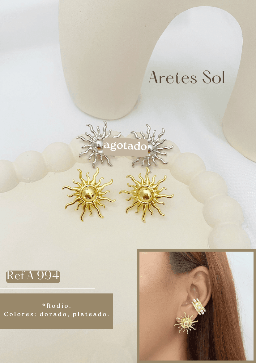 Aretes Sol