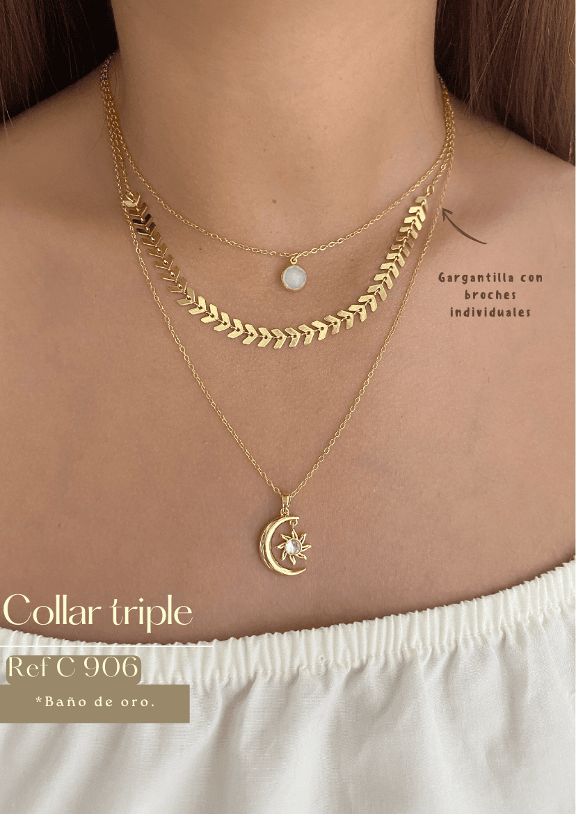 Collar triple