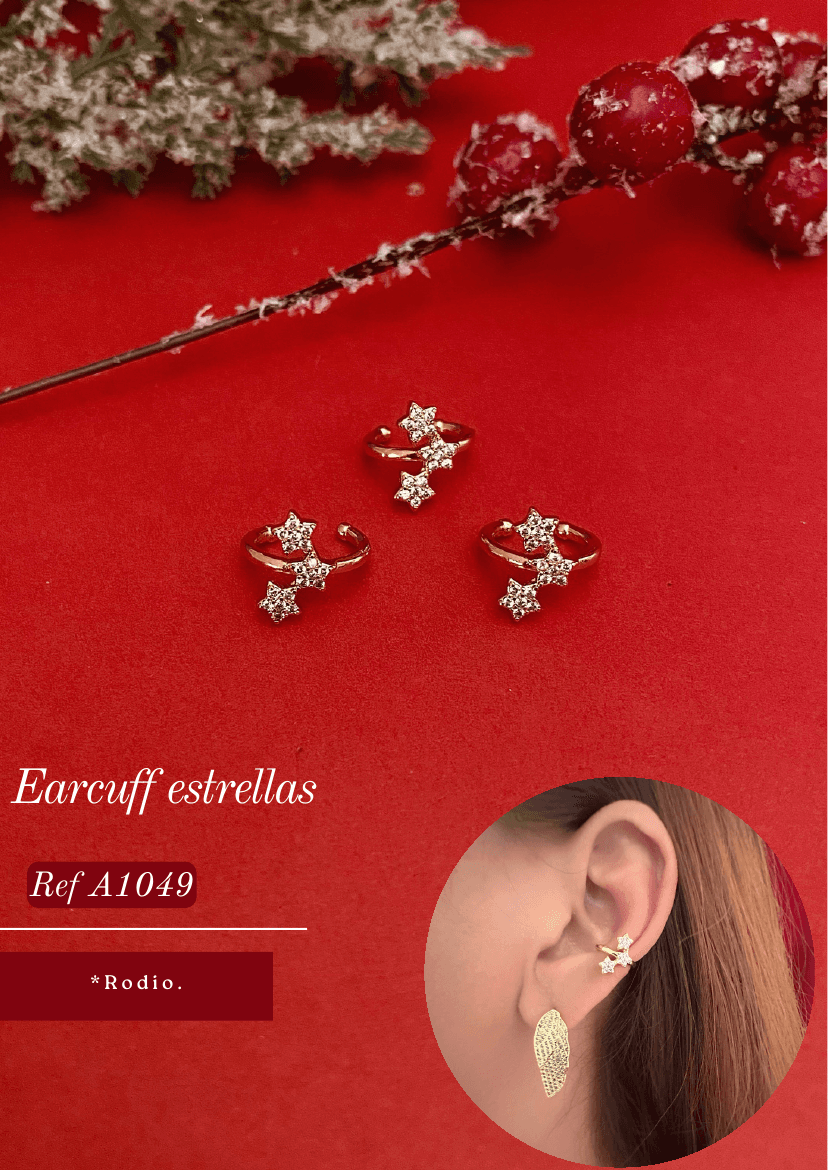 Earcuff estrellas