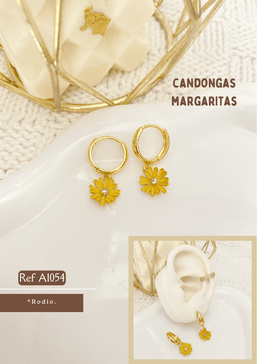 Candongas margaritas