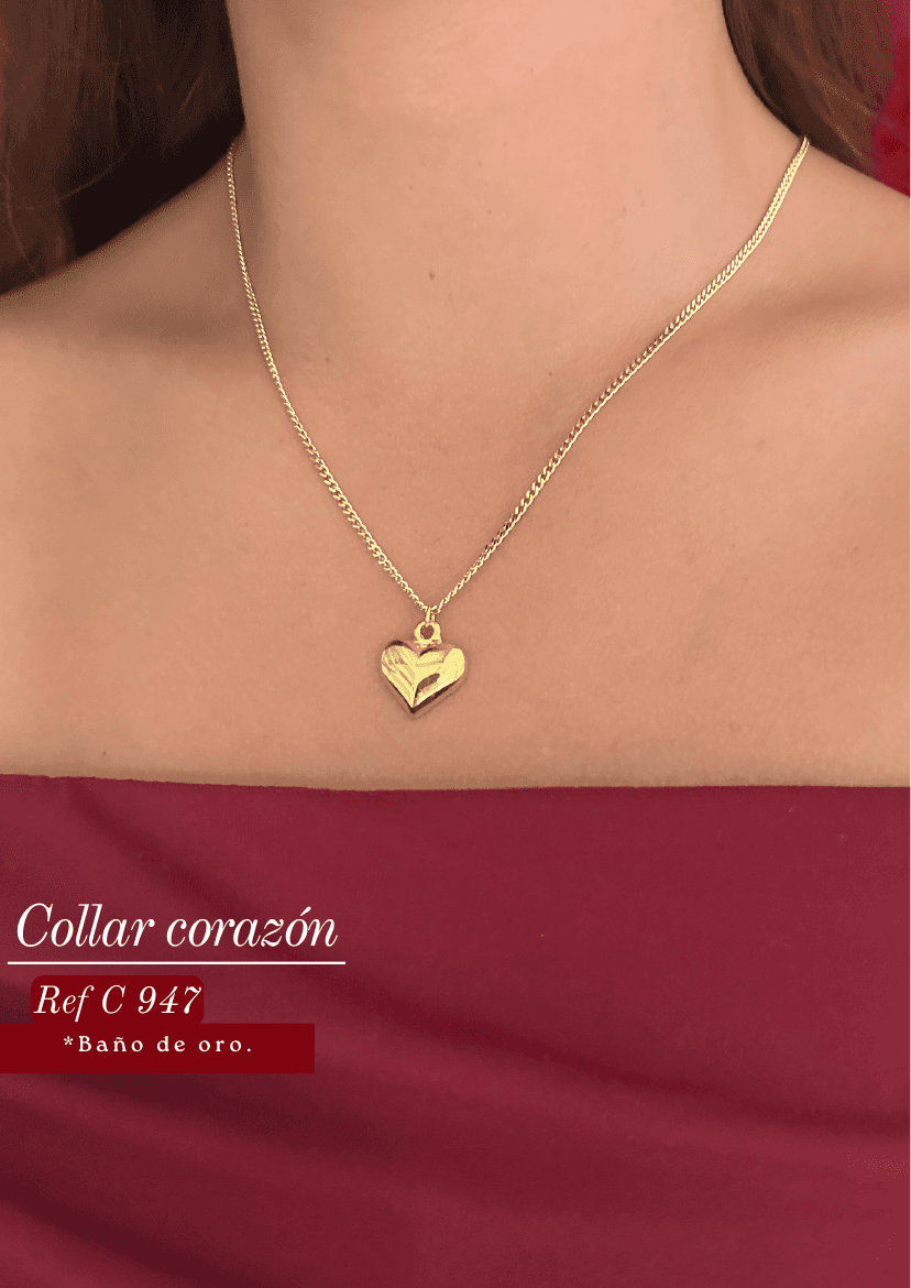 Collar corazón
