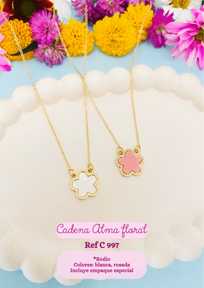 Cadena Alma floral