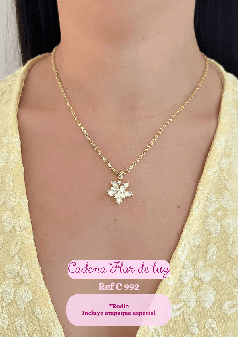 Cadena Flor de luz