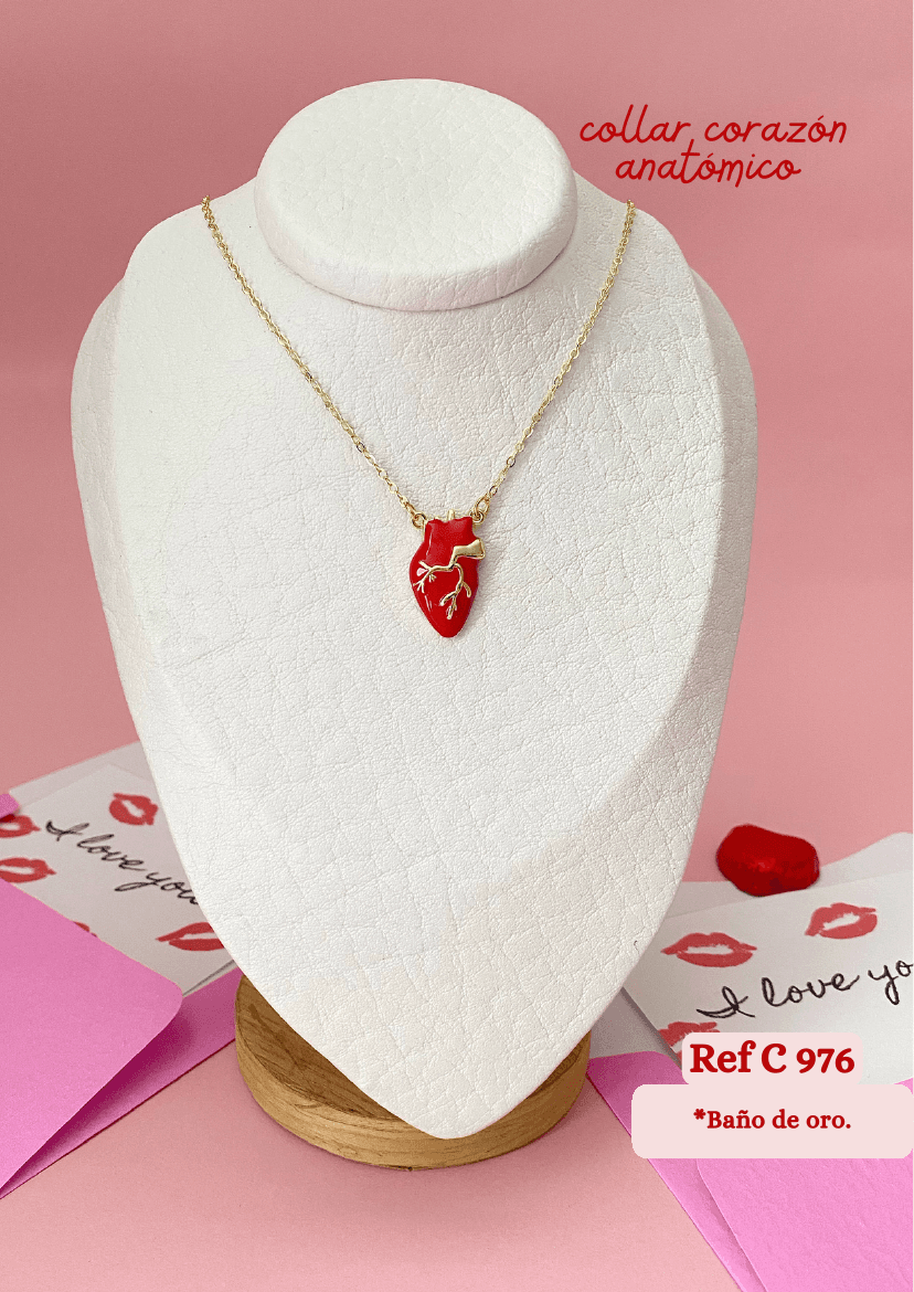 Collar corazón anatómico